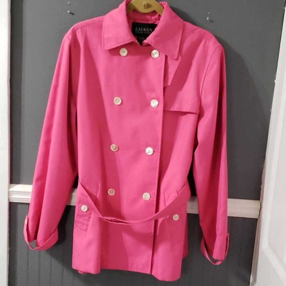 LAUREN RALPH LAUREN PINK JACKET
